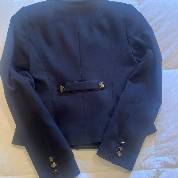 CAbi Navy, Double Breasted jacket, size 0 with beautiful detail - Picture 5 of 10